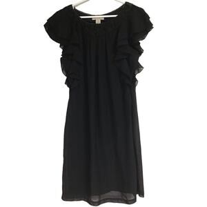 Jonathan Martin Black Shift Dress Size 4‎
